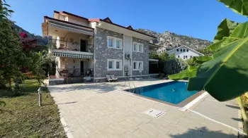 Geniş Göcek dağ manzaralı satılık daire